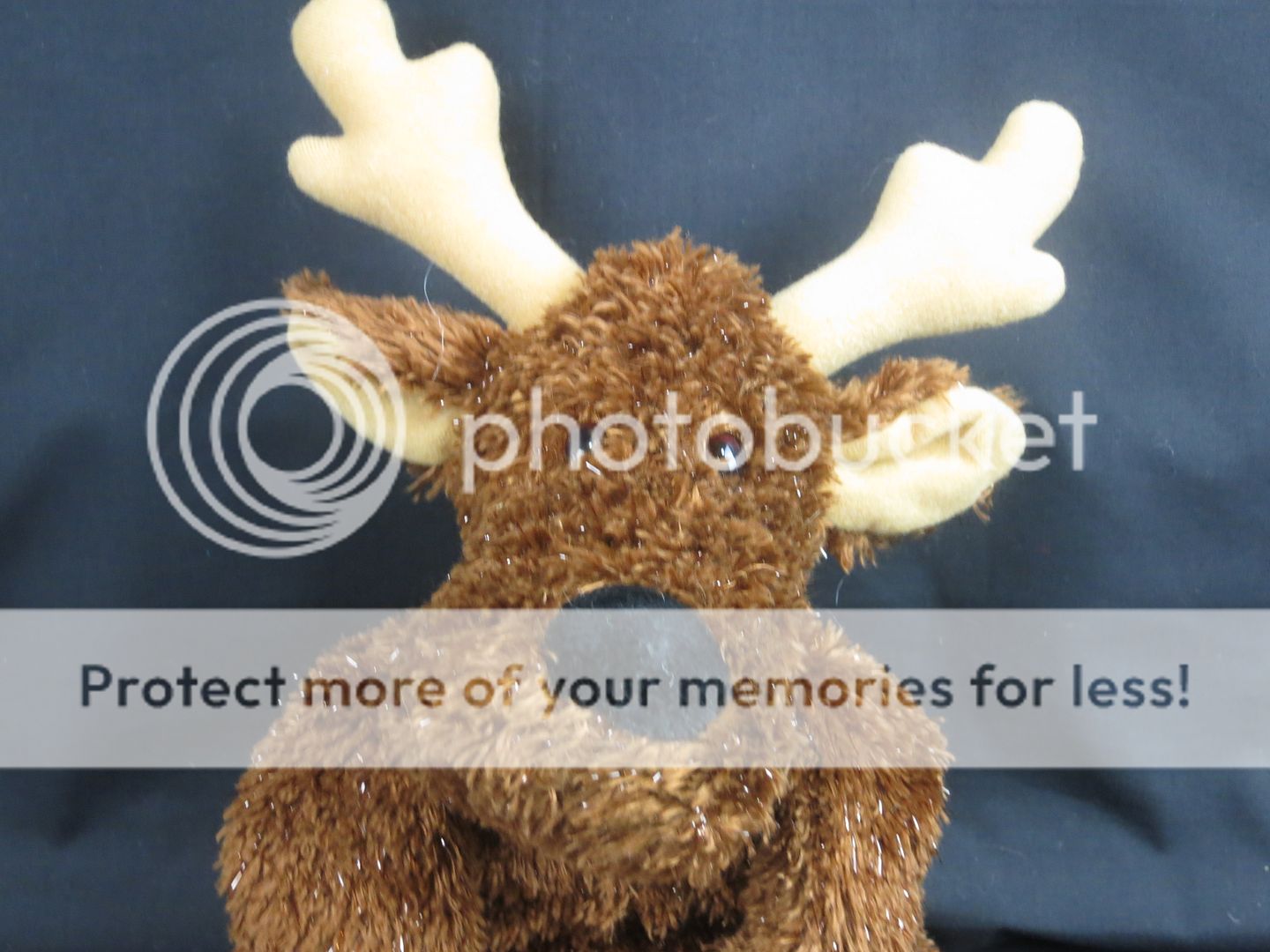 hallmark plush reindeer